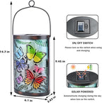 Butterfly Solar Hanging Lanterns, Decorative Outdoor Decor