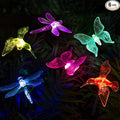 Butterfly Solar Lawn Figurine Light, Waterproof