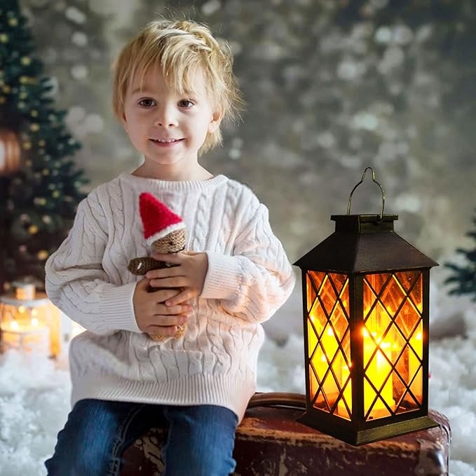 Backyard Solar Hanging Lanterns, Classic Backyard Decor