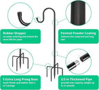 Garden Shepherd Hooks, Iron Plant Hangers