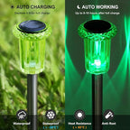 Solar Driveway Path Lights 10-Pack, Waterproof