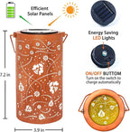 Ladybug Solar Patio Lanterns, Decorative Waterproof LED