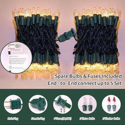 Christmas Fairy Lights, 20ft Battery Twinkle Lights