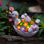 Solar Turtle Garden Statue Light, Outdoor Decor