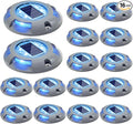 Solar Gutter Lights 16-Pack, Waterproof LED