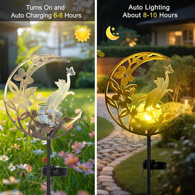 Solar Driveway Path Lights, Waterproof
