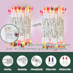 Christmas Twinkle Lights, 6ft Waterproof for Backyard