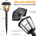 Solar Pathway Lights 8-Pack, Walkway LED