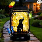 Butterfly Solar Lanterns, Waterproof LED Patio Lights