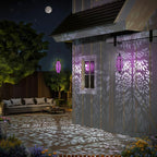 Moroccan Solar Pendant Light 2-Pack, Outdoor