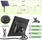 96ft LED Patio String Lights, Waterproof Outdoor