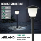 Solar Walkway Path Lights 6-Pack, IP65 Waterproof