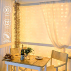 Warm White Yard String Lights, 20ft Weatherproof LED