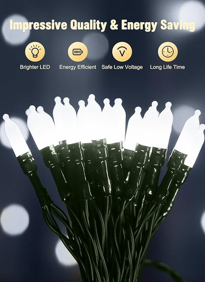 Christmas Fairy Lights, 8ft 20 LED Battery Twinkle Lights