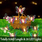 84ft Christmas LED String Lights, Waterproof Timer Lights