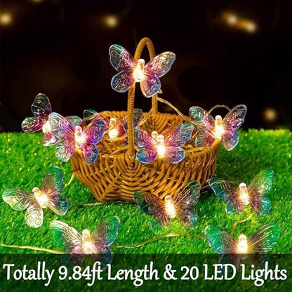 84ft Christmas LED String Lights, Waterproof Timer Lights