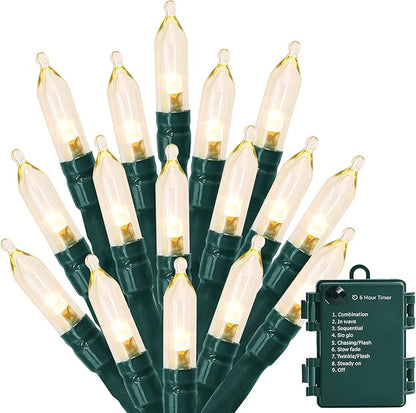 Christmas Fairy Lights, 50 LED Battery Twinkle Lights
