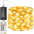 Christmas Porch String Lights, 66ft 200 LED Waterproof