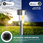 16-Pack Solar Landscape Lights for Driveway