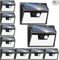 Sleek Solar Yard Lights 10-Pack, Motion Sensor LED