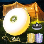 Christmas Patio String Lights, 8ft Waterproof
