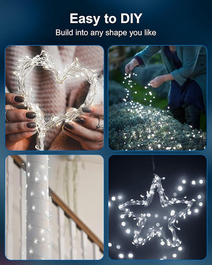 Christmas Fairy Lights, 60 LED Battery Twinkle Lights