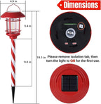 6-Pack Solar Landscape Lights for Garden
