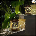 Turtle Solar Hanging Lanterns 2-Pack, Classic Porch Decor