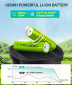 Solar Yard Path Lights 6-Pack, Waterproof