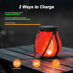 Courtyard Solar Yard Lanterns, Classic Waterproof LED