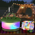 8ft RGB Outdoor Edison String Lights, Weatherproof