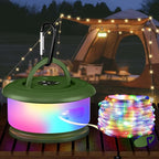 8ft RGB Outdoor Edison String Lights, Weatherproof