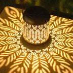 2-Pack Garden Solar Porch Lanterns, Classic Waterproof LED