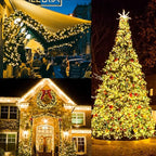 Christmas Fairy Lights, 33ft 100 LED Battery Twinkle Lights