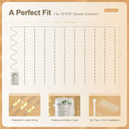 Outdoor String Lights, Warm White Waterproof LED