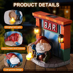 Solar Gnome Statue Light, Yard Decor