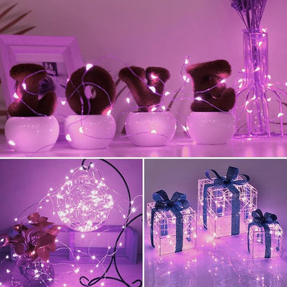 12-Pack Christmas Twinkle Lights, Waterproof for Patio