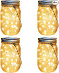 4-Pack LED Patio String Lights, Waterproof Outdoor