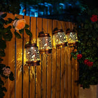 Frog Solar Lantern Set, Elegant Patio Lighting