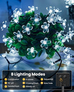 Christmas String Lights, 60 LED Waterproof Twinkle Lights