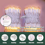Christmas Fairy Lights, 6ft Battery Twinkle Lights