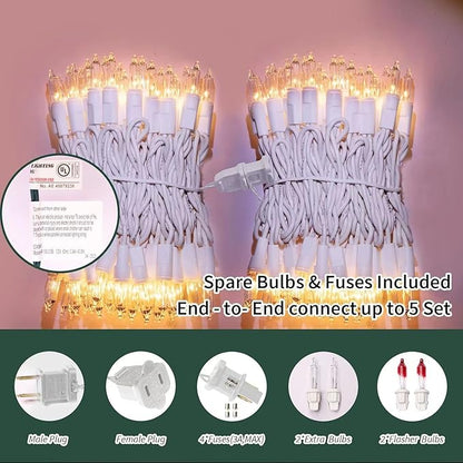 Christmas Fairy Lights, 6ft Battery Twinkle Lights