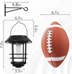 Solar Garden Lanterns 2-Pack, Yard Hanging LED Decor