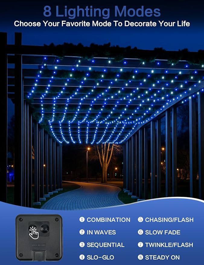 Christmas String Lights, 80ft LED Twinkle