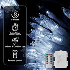 Christmas String Lights, 33ft 100 LED Remote & Timer