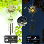 Solar Crackle Statue Light, Yard Decor