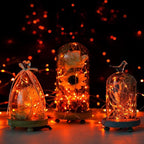 Christmas Yard String Lights 4-Pack, 1ft 50 LED Waterproof