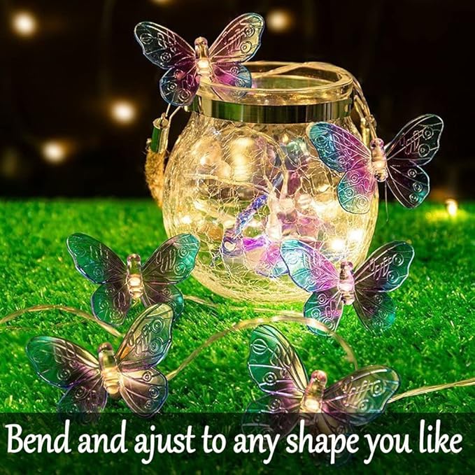 84ft Christmas LED String Lights, Waterproof Timer Lights