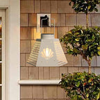 Garden Solar Lantern Set 2-Pack, Metal Patio Lighting