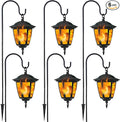 Garden Solar Lantern Set 6-Pack, Charming Garden Lighting